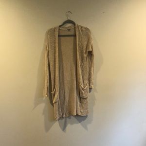 Cream cardigan from Charlotte Russe XS